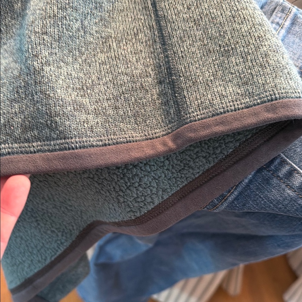 Patagonia Men's Half-Zip Fleece Pullover - Teal Green - Picture 5 of 10